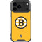 NHL Boston Bruins Solid Background iPhone 17 Pro Max Clear Case
