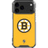 NHL Boston Bruins Solid Background iPhone 17 Pro Max Clear Case