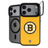 NHL Boston Bruins Solid Background iPhone 17 Pro Max Kickstand Case