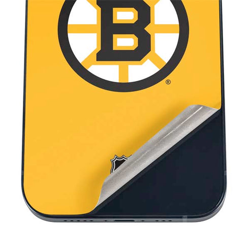 NHL Boston Bruins Solid Background iPhone 17 Pro Max Skin