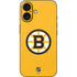 NHL Boston Bruins Solid Background iPhone 17 Skin
