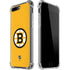 NHL Boston Bruins Solid Background iPhone 7/8 Plus Clear Case