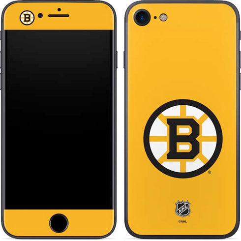 NHL Boston Bruins Solid Background iPhone 7 Skin