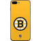 NHL Boston Bruins Solid Background iPhone 8 Plus Skin