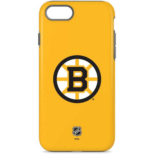 NHL Boston Bruins Solid Background iPhone 8 Pro Case