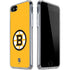 NHL Boston Bruins Solid Background iPhone SE (2nd & 3rd Gen) Clear Case