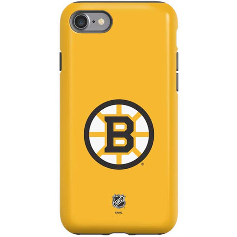 NHL Boston Bruins Solid Background iPhone SE (2nd & 3rd Gen) Pro Case