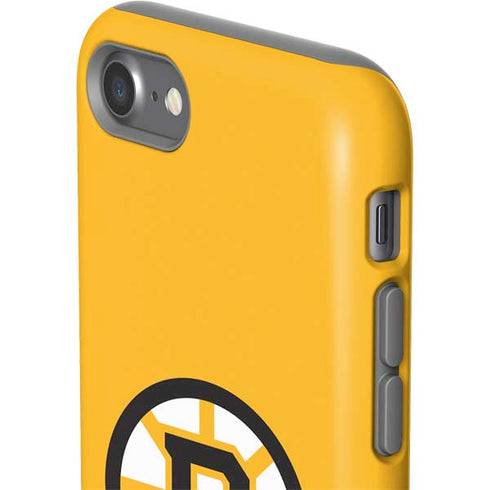 NHL Boston Bruins Solid Background iPhone SE (2nd & 3rd Gen) Pro Case