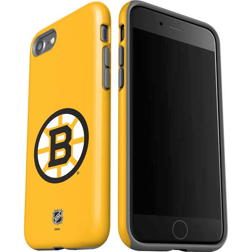 NHL Boston Bruins Solid Background iPhone SE (2nd & 3rd Gen) Pro Case