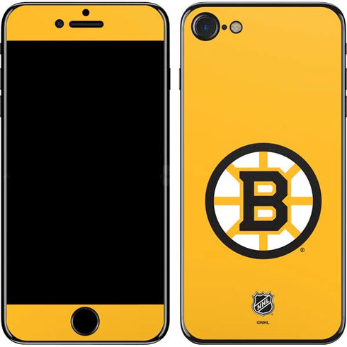 NHL Boston Bruins Solid Background iPhone SE (2nd & 3rd Gen) Skin