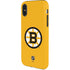 NHL Boston Bruins Solid Background iPhone X Pro Case