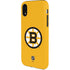 NHL Boston Bruins Solid Background iPhone XR Pro Case