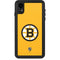 NHL Boston Bruins Solid Background iPhone XR Waterproof Case