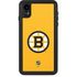 NHL Boston Bruins Solid Background iPhone XR Waterproof Case