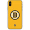 NHL Boston Bruins Solid Background iPhone XS Max Skin