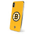 NHL Boston Bruins Solid Background iPhone XS Max Skin