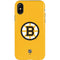 NHL Boston Bruins Solid Background iPhone XS Pro Case
