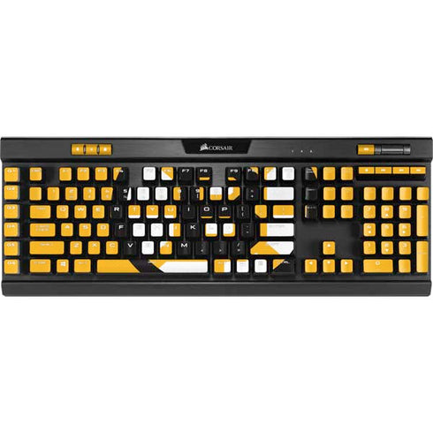 NHL Boston Bruins Solid Background K95 RGB PLATINUM Mechanical Gaming Keyboard Skin
