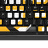 NHL Boston Bruins Solid Background K95 RGB PLATINUM Mechanical Gaming Keyboard Skin