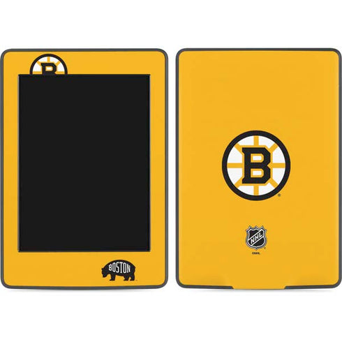 NHL Boston Bruins Solid Background Amazon Kindle Skin
