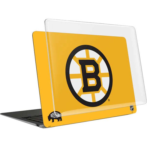NHL Boston Bruins Solid Background MacBook Air 13in M1 (2021) Case plus Skin