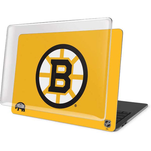 NHL Boston Bruins Solid Background MacBook Pro 16in (2019-20) Case plus Skin