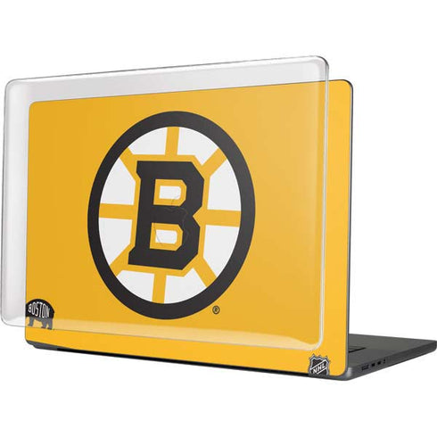 NHL Boston Bruins Solid Background MacBook Cases