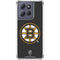 NHL Boston Bruins Solid Background Moto G 5G (2025) Clear Case