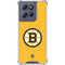 NHL Boston Bruins Solid Background Moto G Power 5G (2025) Clear Case