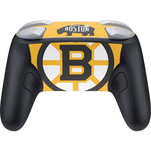 NHL Boston Bruins Solid Background Nintendo Switch 2 (2025) Pro Controller Skin