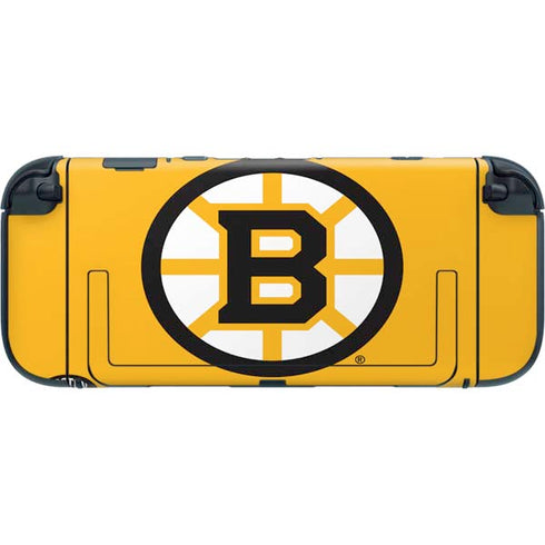 NHL Boston Bruins Solid Background Nintendo Switch 2 (2025) with Joy-Con Skin