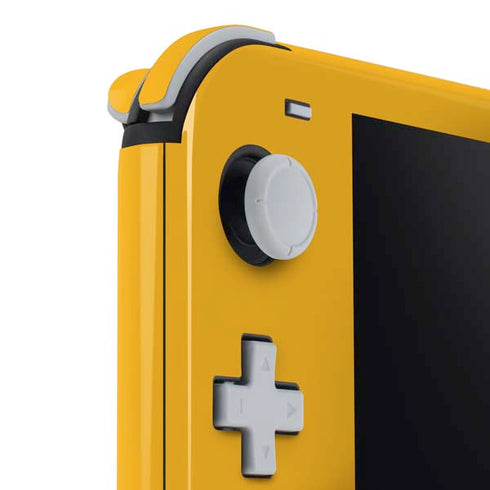 NHL Boston Bruins Solid Background Nintendo Switch Lite Skin