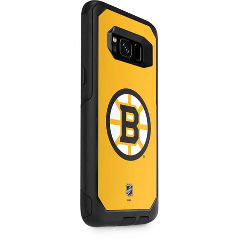 NHL Boston Bruins Solid Background Otterbox Commuter Galaxy Skin