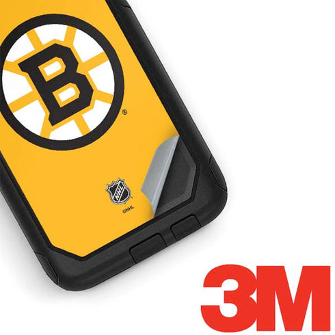 NHL Boston Bruins Solid Background Otterbox Commuter Galaxy Skin
