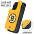 NHL Boston Bruins Solid Background Otterbox Defender iPhone Skin