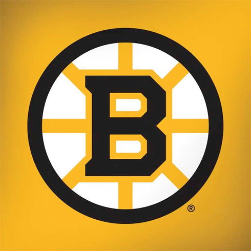 NHL Boston Bruins Solid Background PlayStation 4 Gold Wireless Headset Skin