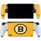 NHL Boston Bruins Solid Background PlayStation Portal Remote Player Skin