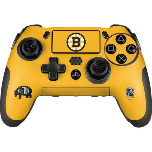 NHL Boston Bruins Solid Background PlayStation Scuf Vantage 2 Controller Skin