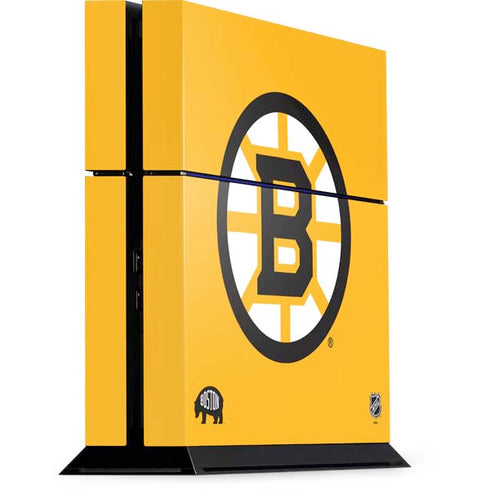 NHL Boston Bruins Solid Background PlayStation PS4 Skins
