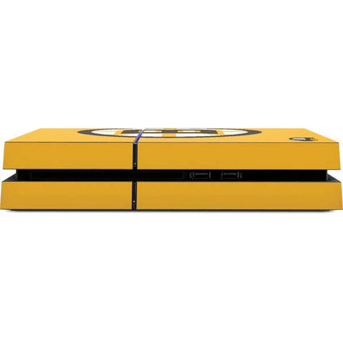 NHL Boston Bruins Solid Background PS4 Console Skin