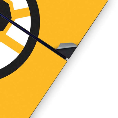 NHL Boston Bruins Solid Background PS4 Console Skin