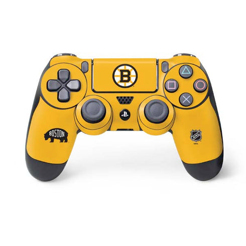 NHL Boston Bruins Solid Background PlayStation PS4 Skins