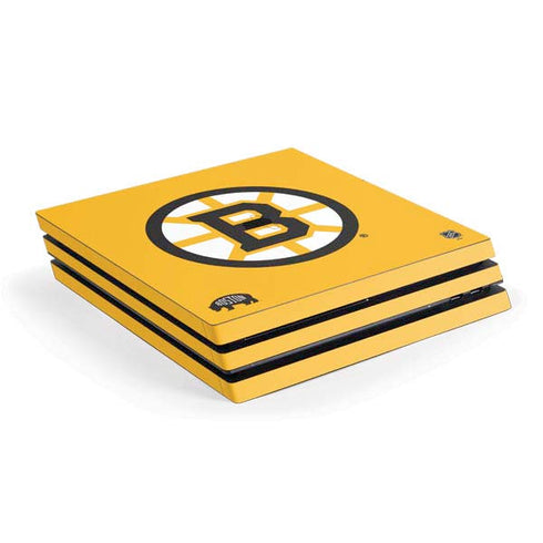 NHL Boston Bruins Solid Background PlayStation PS4 Skins