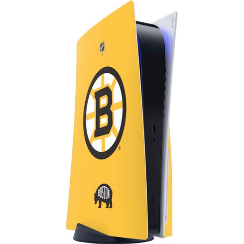 NHL Boston Bruins Solid Background PlayStation PS5 Skins