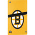 NHL Boston Bruins Solid Background PS5 Pro Console Skin