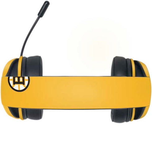 NHL Boston Bruins Solid Background Razer Kraken X Skin