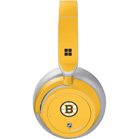 NHL Boston Bruins Solid Background Surface Headphones Skin
