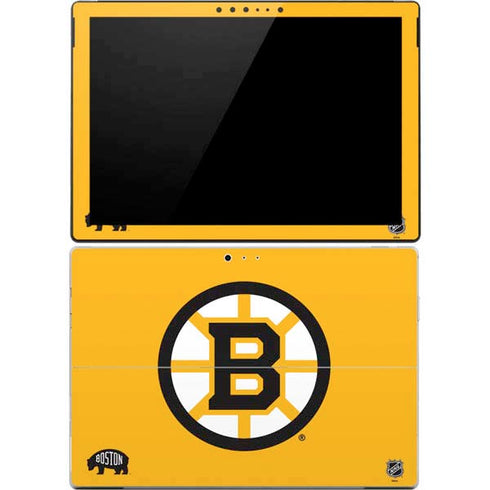 NHL Boston Bruins Solid Background Surface Pro 4 Skin