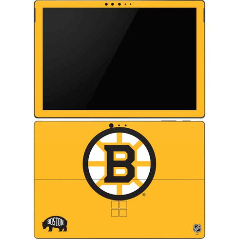 NHL Boston Bruins Solid Background Surface Pro 6 Skin
