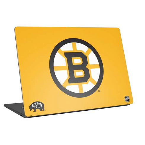 NHL Boston Bruins Solid Background Universal Laptop 12in (9.8 x 6.8in) Skin